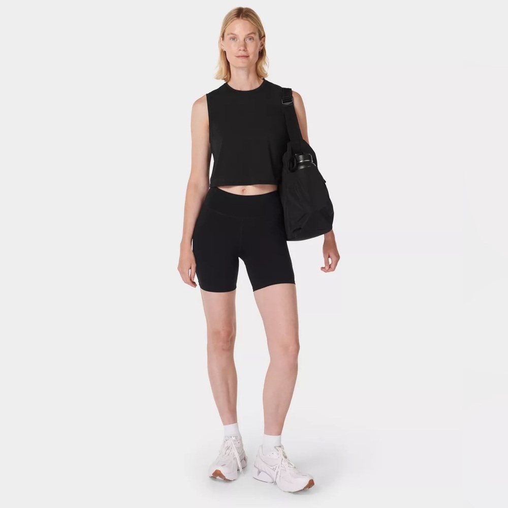 Sweaty Betty Black Power Shorts 6” Size XS